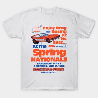 1982 Spring Nationals Drag Racing T-Shirt